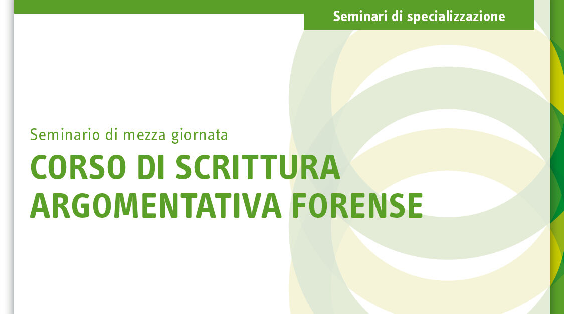 Immagine Corso di scrittura argomentativa forense | Euroconference